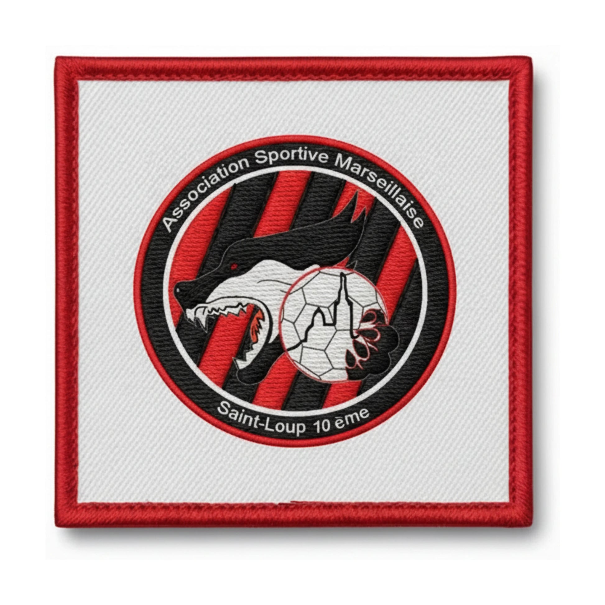 A. S. MARSEILLAISE ST LOUP 10ÈME ARRONDISSEMENT - Patch seul