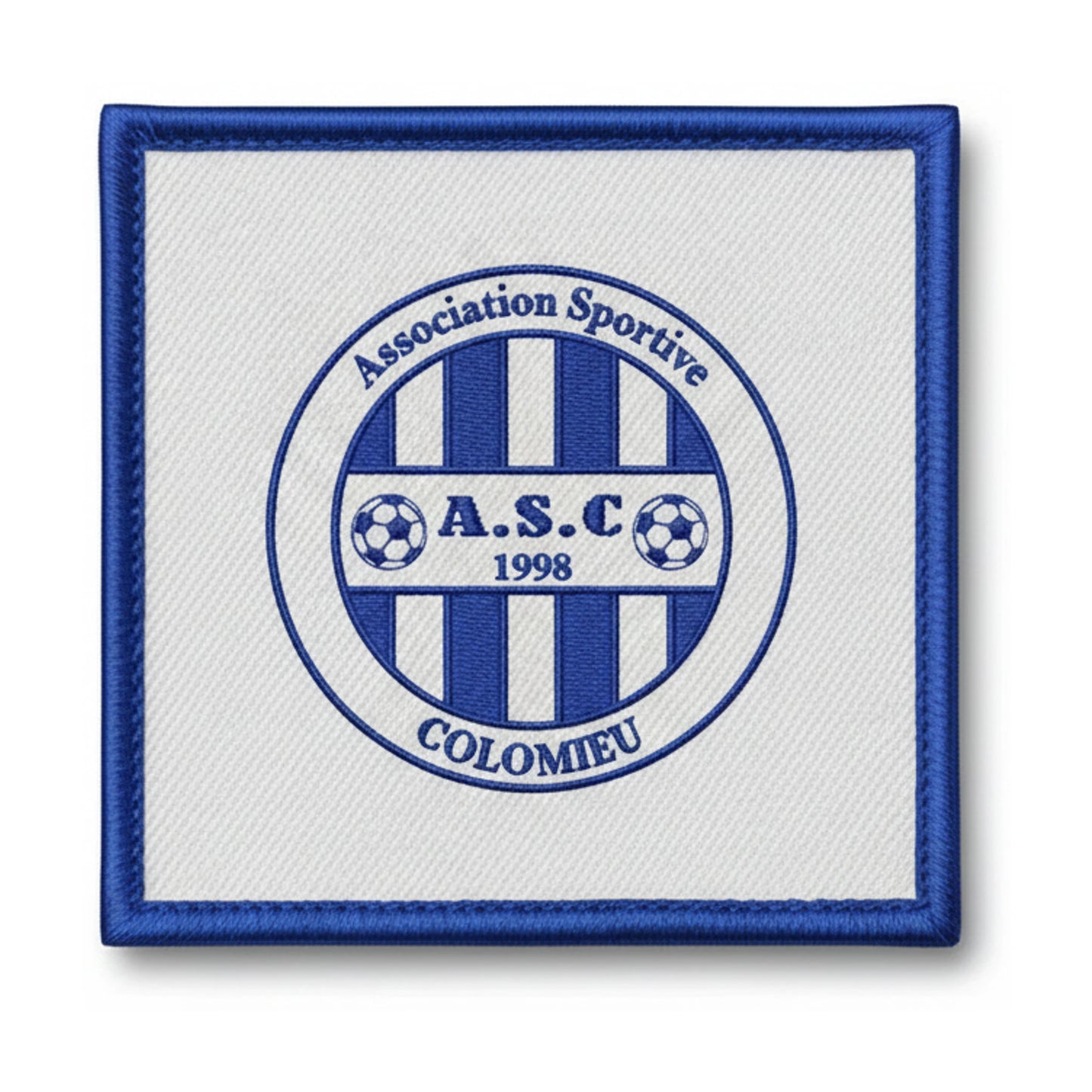 Patch brodé A.S. COLOMIEU Football logo