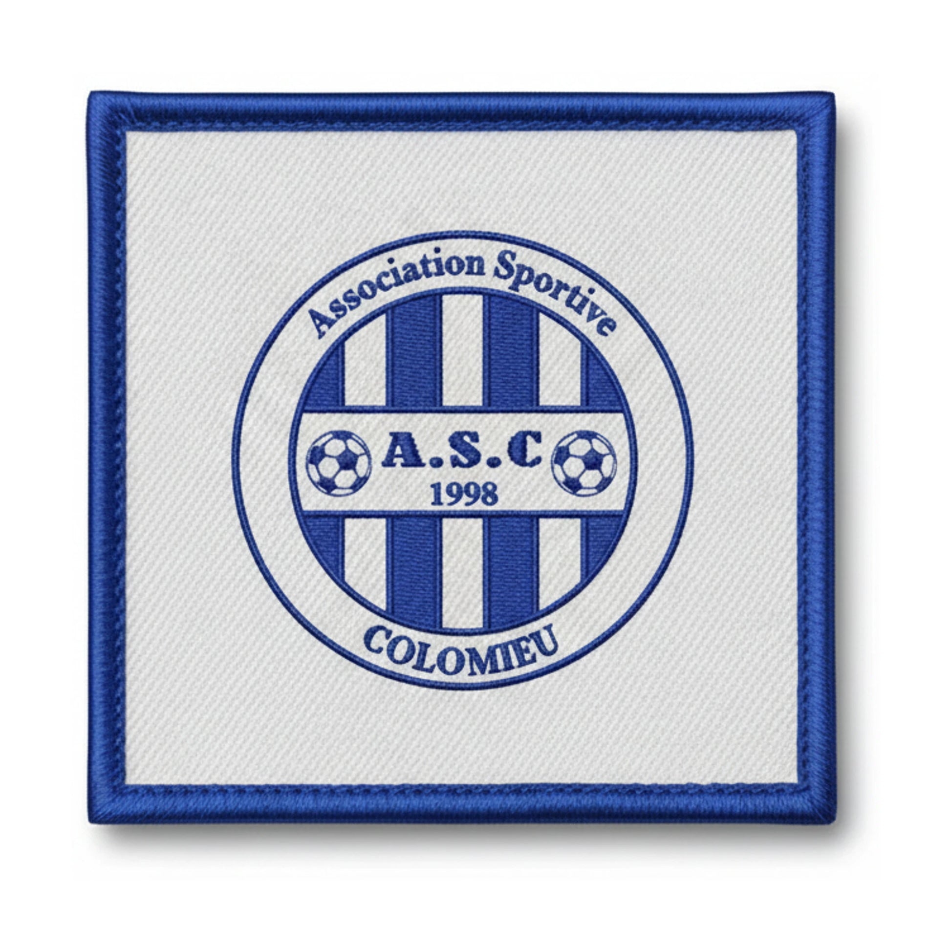 Patch brodé A.S. COLOMIEU Football logo