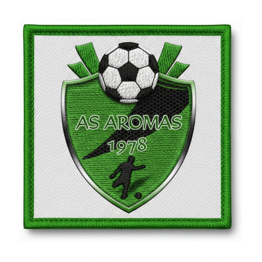 Patch brodé A.S. AROMAS Football logo
