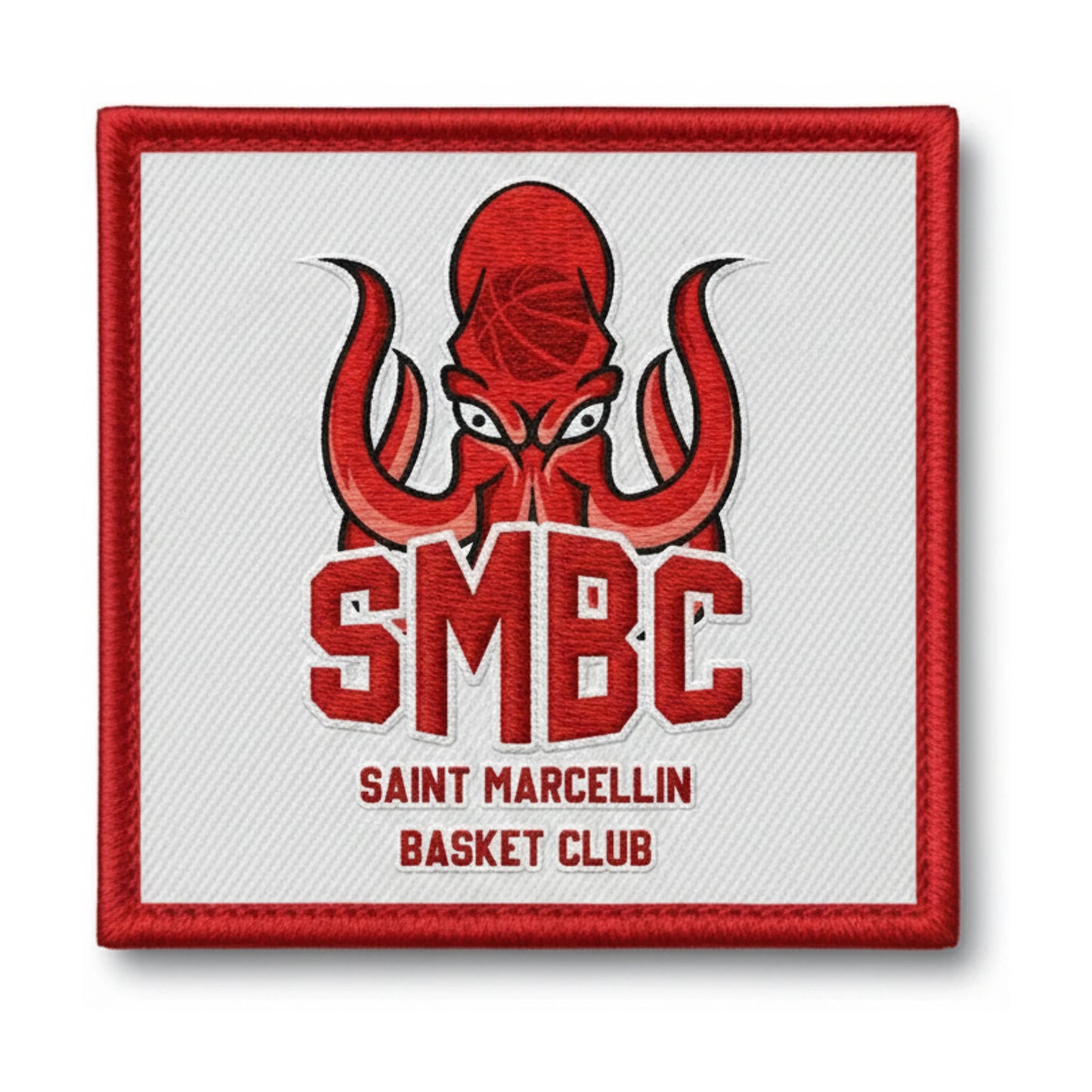 Patch brodé St Marcellin BC Basketball logo