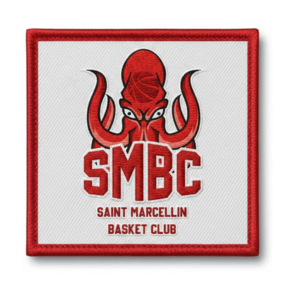 Patch brodé St Marcellin BC Basketball logo