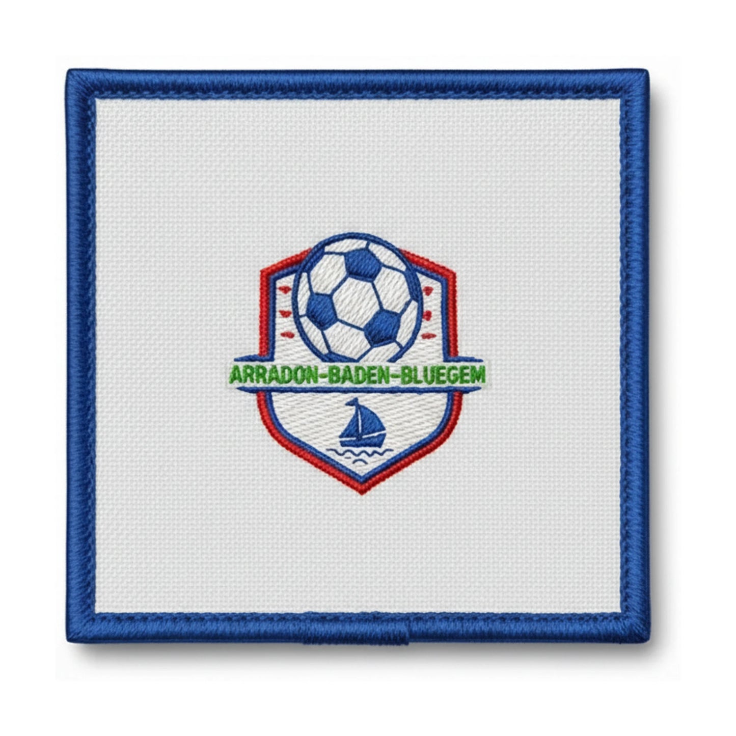 Patch brodé GROUPEMENT JEUNES ARRADON BADEN PLOEREN Football logo