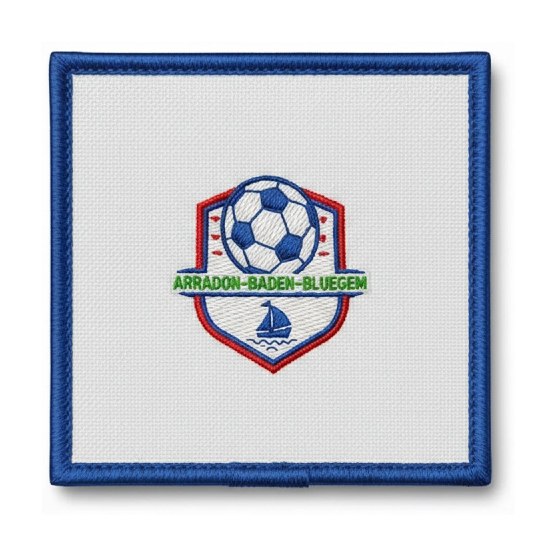 Patch brodé GROUPEMENT JEUNES ARRADON BADEN PLOEREN Football logo