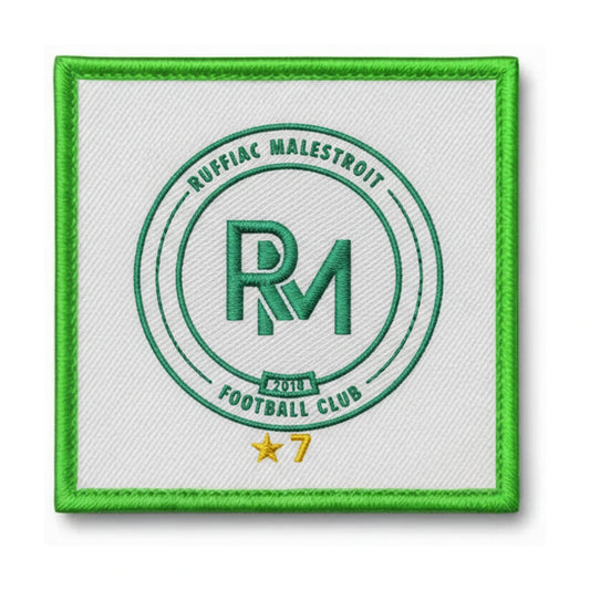 Patch brodé RUFFIAC MALESTROIT FOOT Football logo