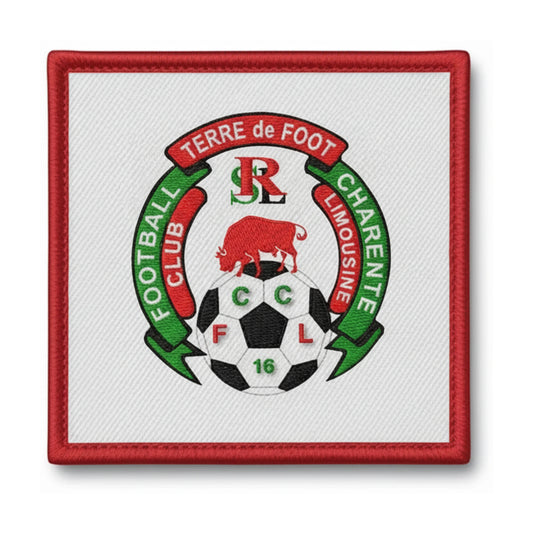 Patch brodé FC Charente Limousine Football logo