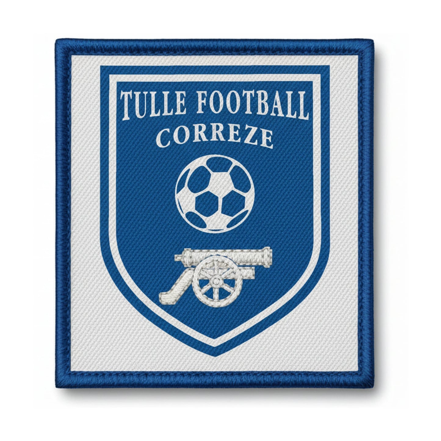 Patch brodé Tulle Football Correze Football logo