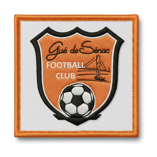 Patch brodé Gue De Senac FC Football logo