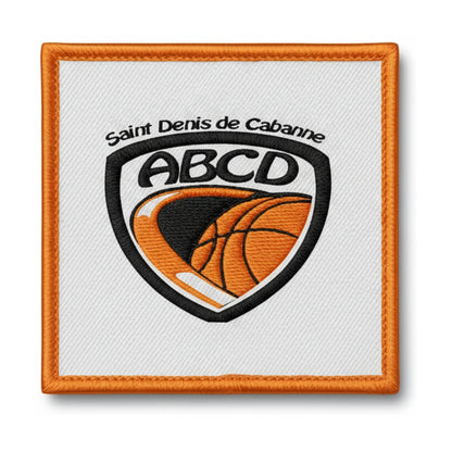 Patch brodé St Denis de Cabanne ABC Basketball logo