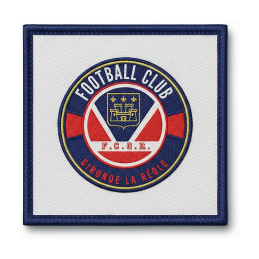 Patch brodé F. C. GIRONDE LA REOLE Football logo