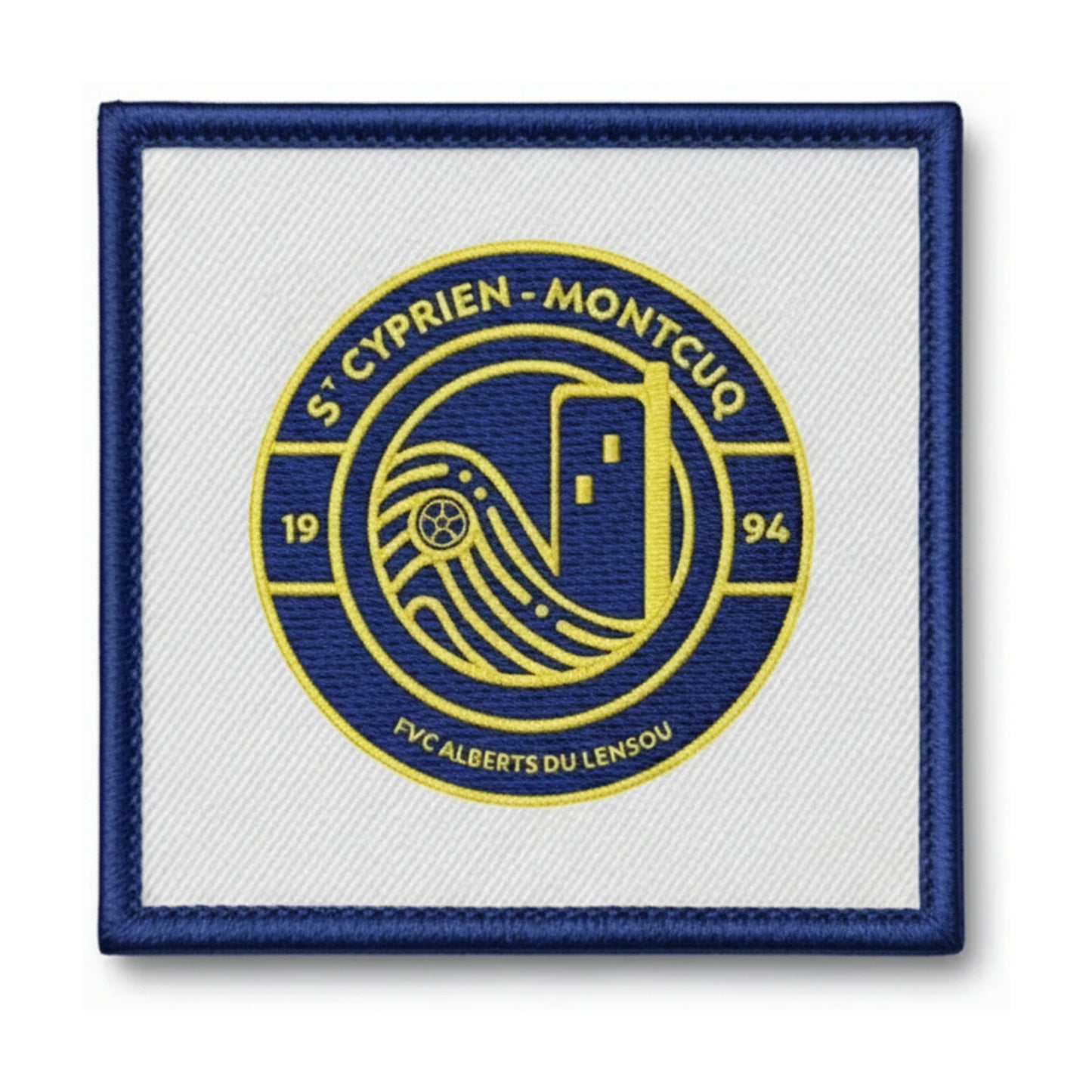 Patch brodé Bleuets du Lendou St Cyprien Basketball logo