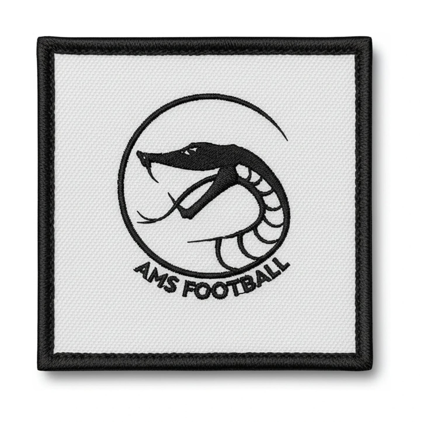 Patch brodé AMS De Ste Neomaye Romans Football logo