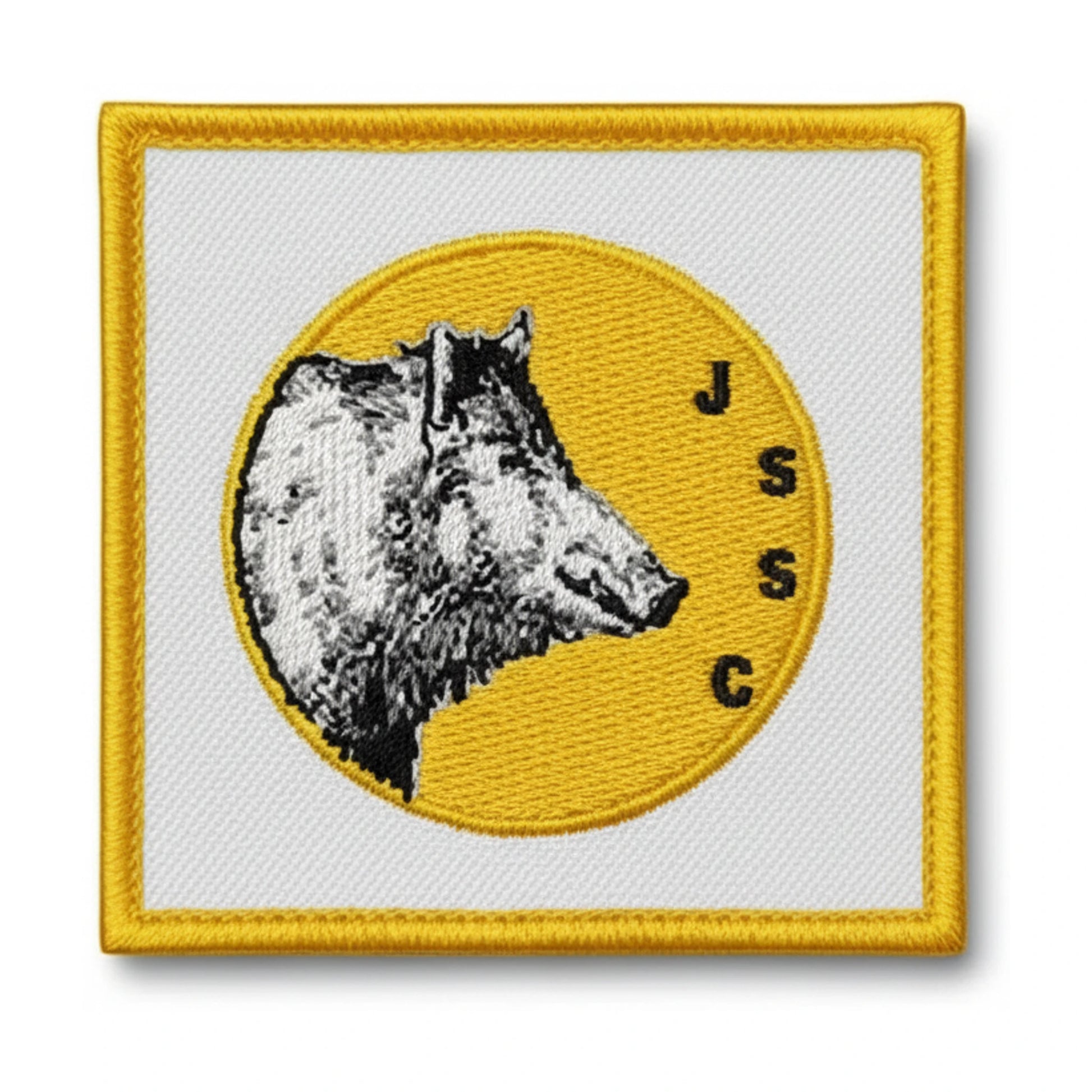 Patch brodé JS St Christophe De Double Football logo