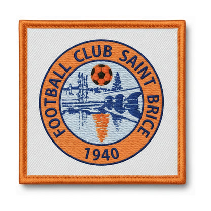 Patch brodé FC St Brice S/vienne Football logo
