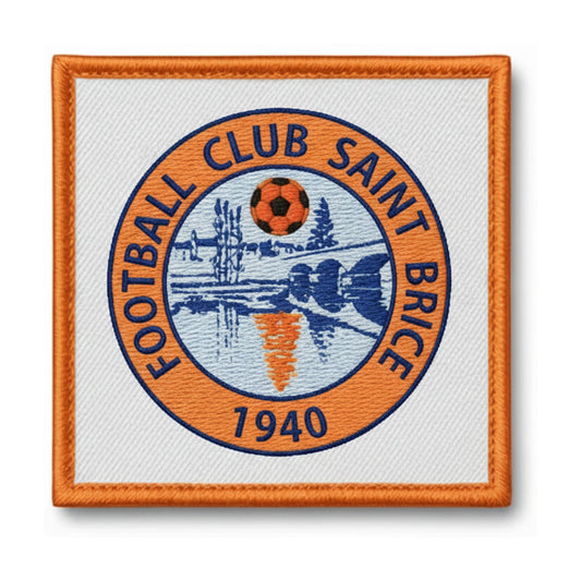 Patch brodé FC St Brice S/vienne Football logo