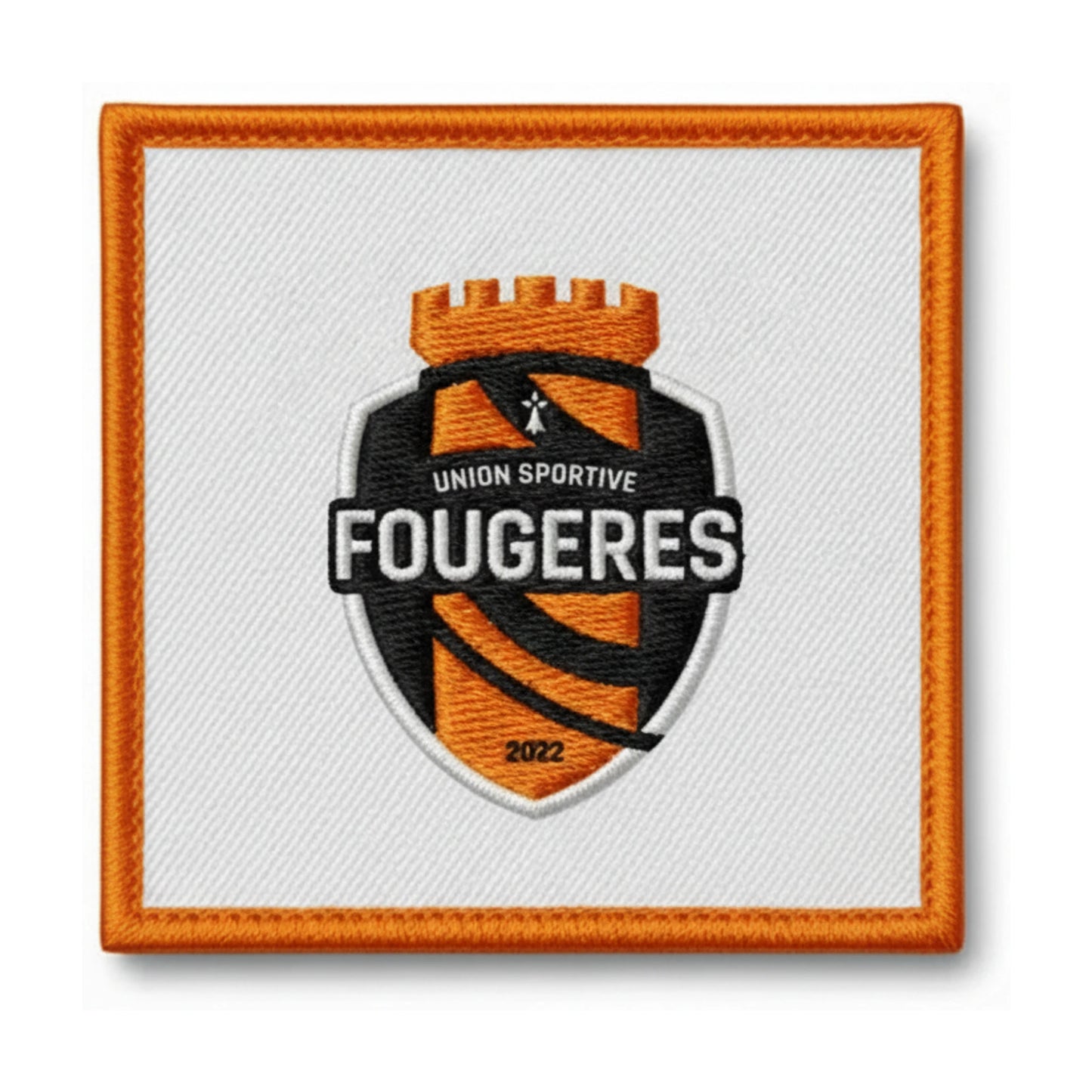Patch brodé UNION SPORTIVE FOUGERES FOOTBALL Football logo