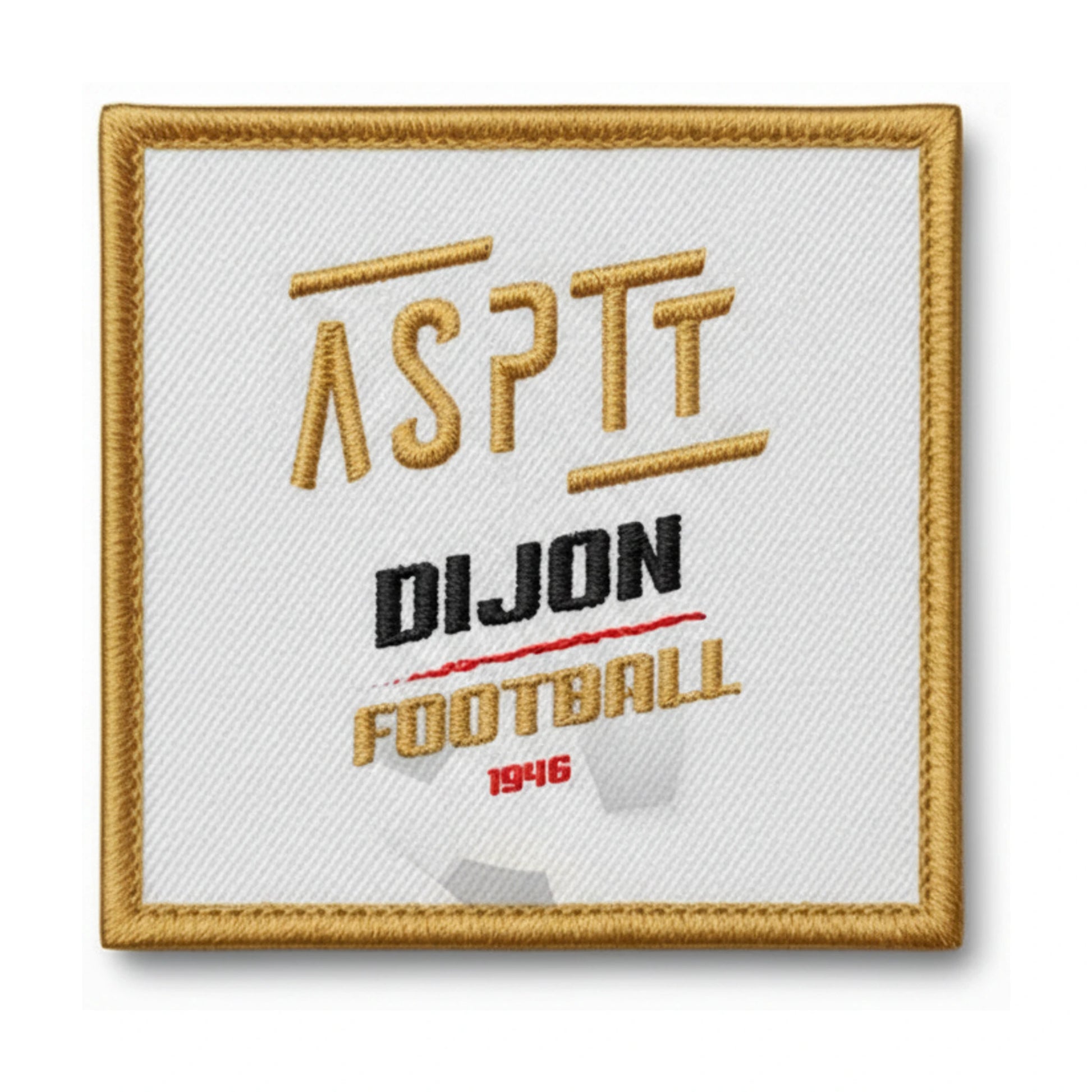 Patch brodé ASPTT DIJON Football logo