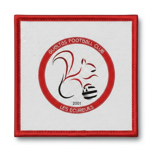 Patch brodé LES ECUREUILS DE GUELTAS FOOTBALL CLUB Football logo