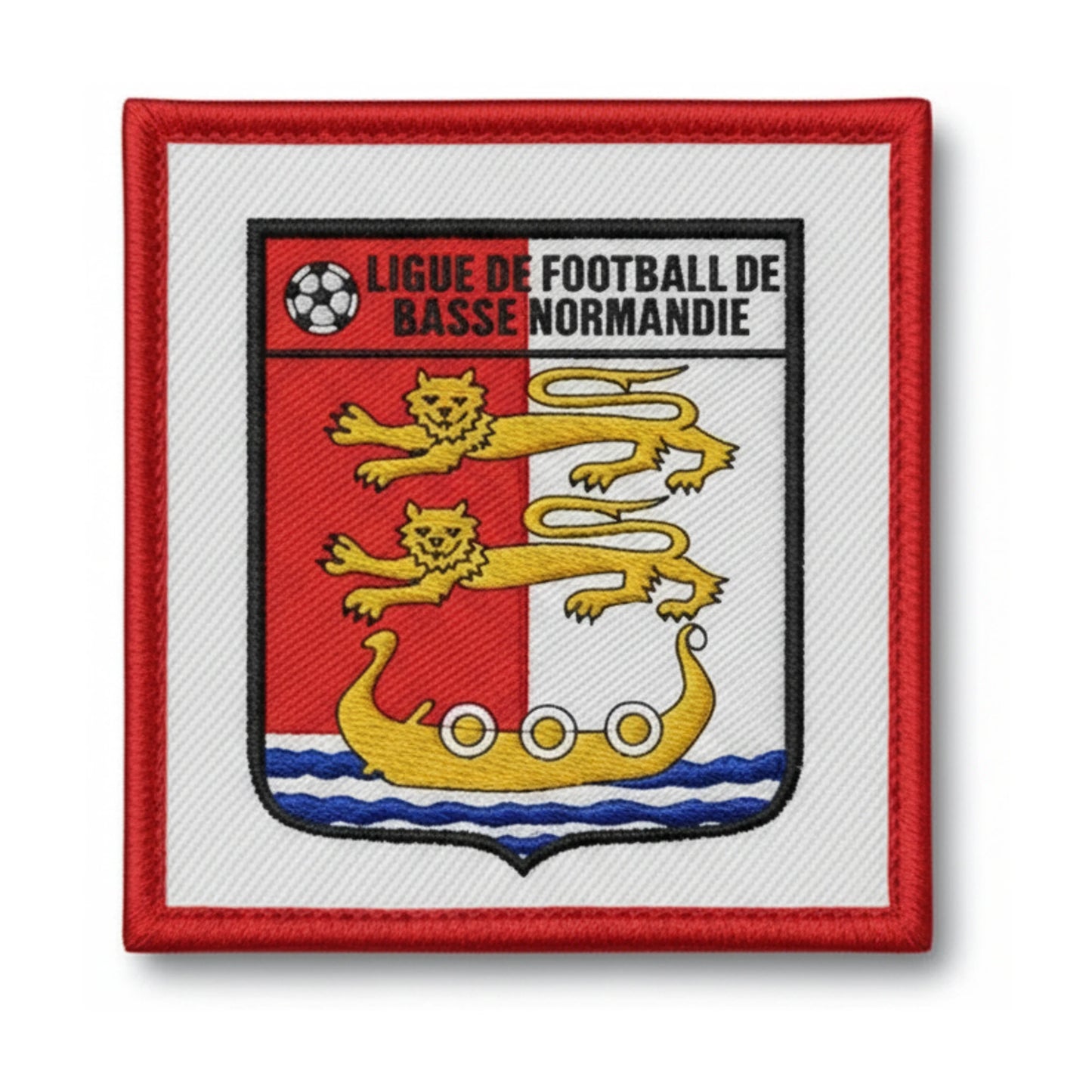 Patch brodé CLUB LIGUE BASSE NORMANDIE Football logo