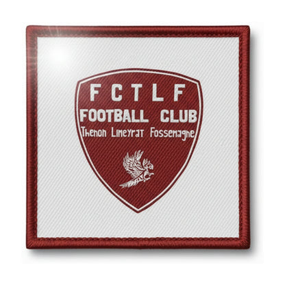 Patch brodé FC THENON LIMEYRAT FOSSEMAGNE Football logo