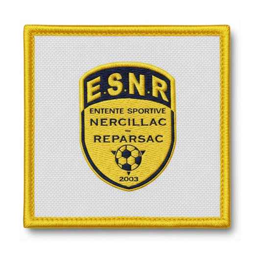 Patch brodé ENT.S. NERCILLAC REPARSAC Football logo