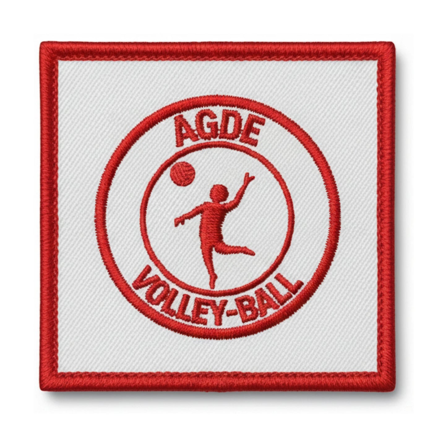 Patch brodé Agde Volley Ball Volley logo