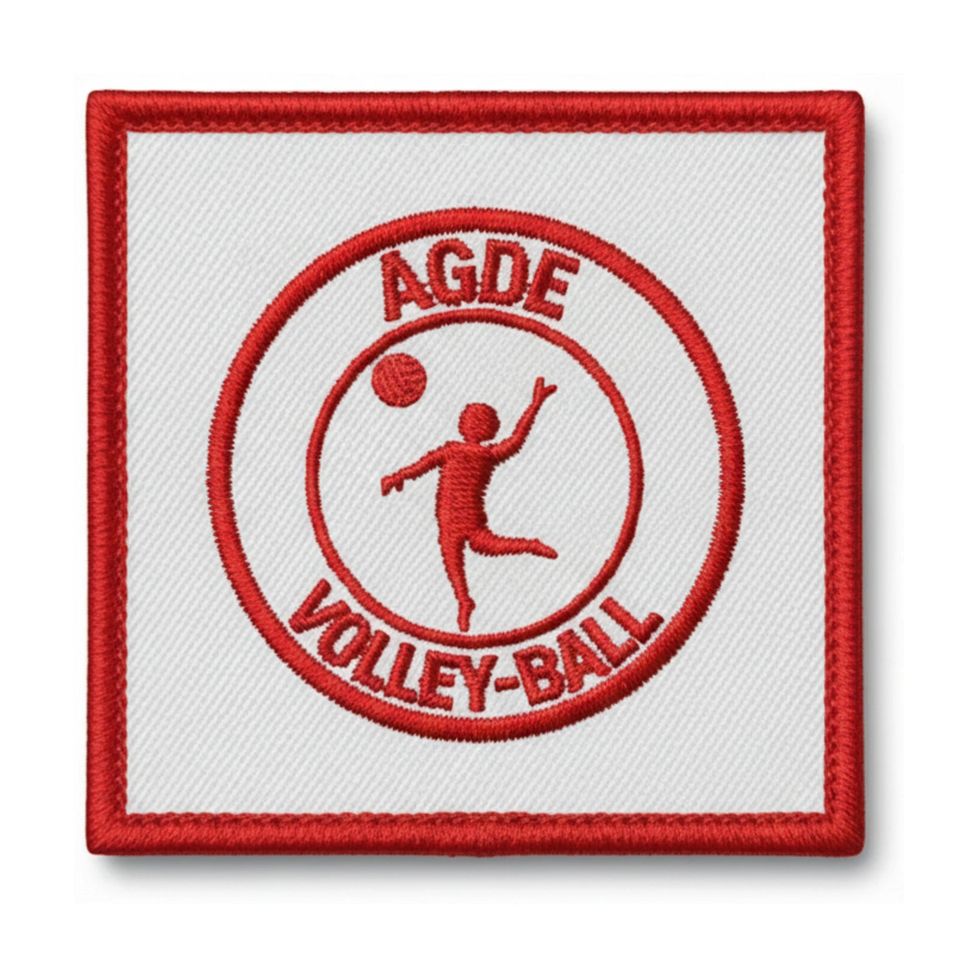 Patch brodé Agde Volley Ball Volley logo