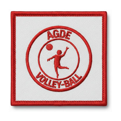 Patch brodé Agde Volley Ball Volley logo