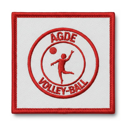 Patch brodé Agde Volley Ball Volley logo