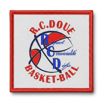 Patch brodé Doue la Fontaine Basketball logo