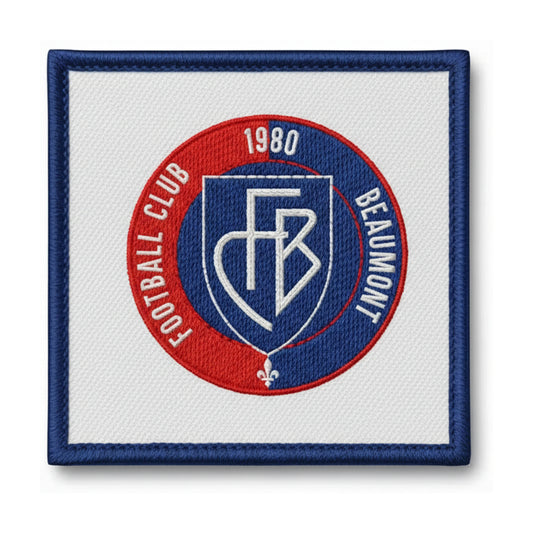 Patch brodé F.C BEAUMONTOIS Football logo