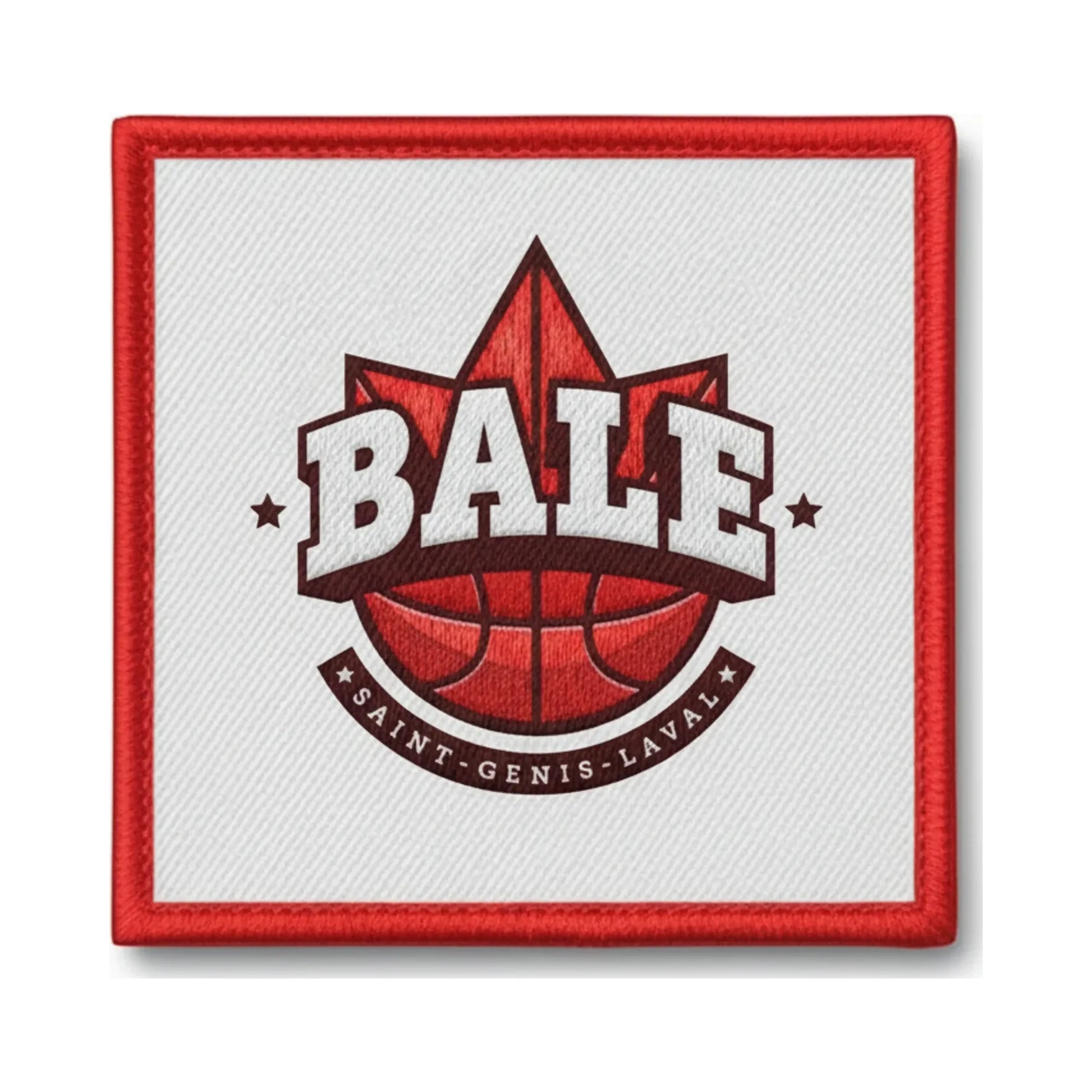Patch brodé Bale Saint Genis Laval Basketball logo