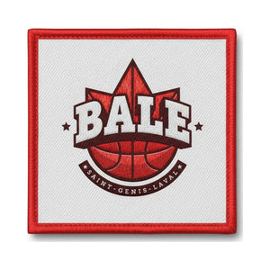 Patch brodé Bale Saint Genis Laval Basketball logo