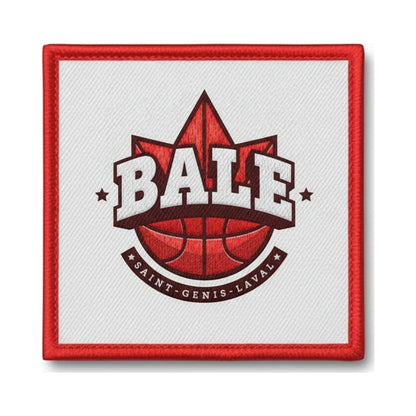 Patch brodé Bale Saint Genis Laval Basketball logo