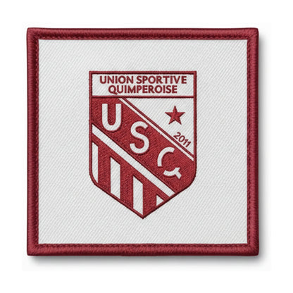 Patch brodé Union Sportive Quimperoise Football logo