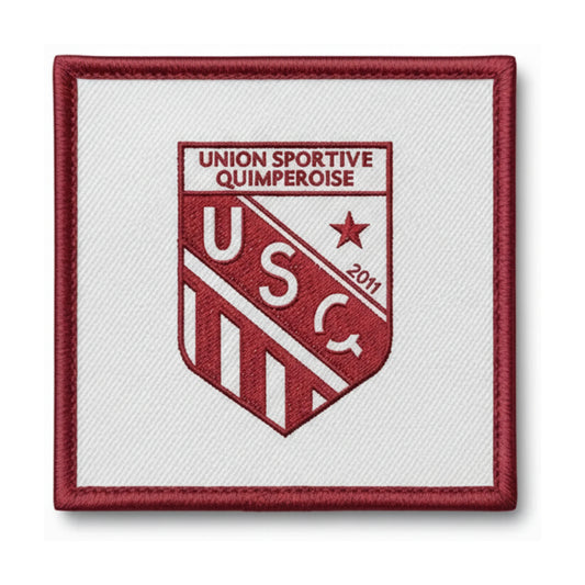 Patch brodé Union Sportive Quimperoise Football logo