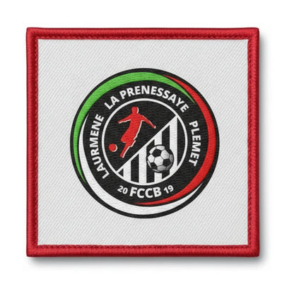 Patch brodé FOOTBALL CLUB CENTRE BRETAGNE PLEMET Football logo