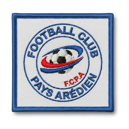 Patch brodé Football Club Pays Aredien Football logo