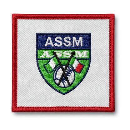 Patch brodé AMICALE SPORTIVE MAUSSACOISE Football logo