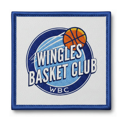 Patch brodé Wingles Basket Club Basketball logo