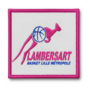 Patch brodé Union Basket Lambersart / Villeneuve d'Ascq Basketball logo