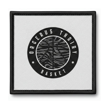 Patch brodé Orgerus Thoiry Basket Basketball logo