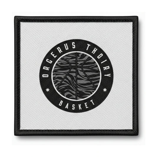 Patch brodé Orgerus Thoiry Basket Basketball logo