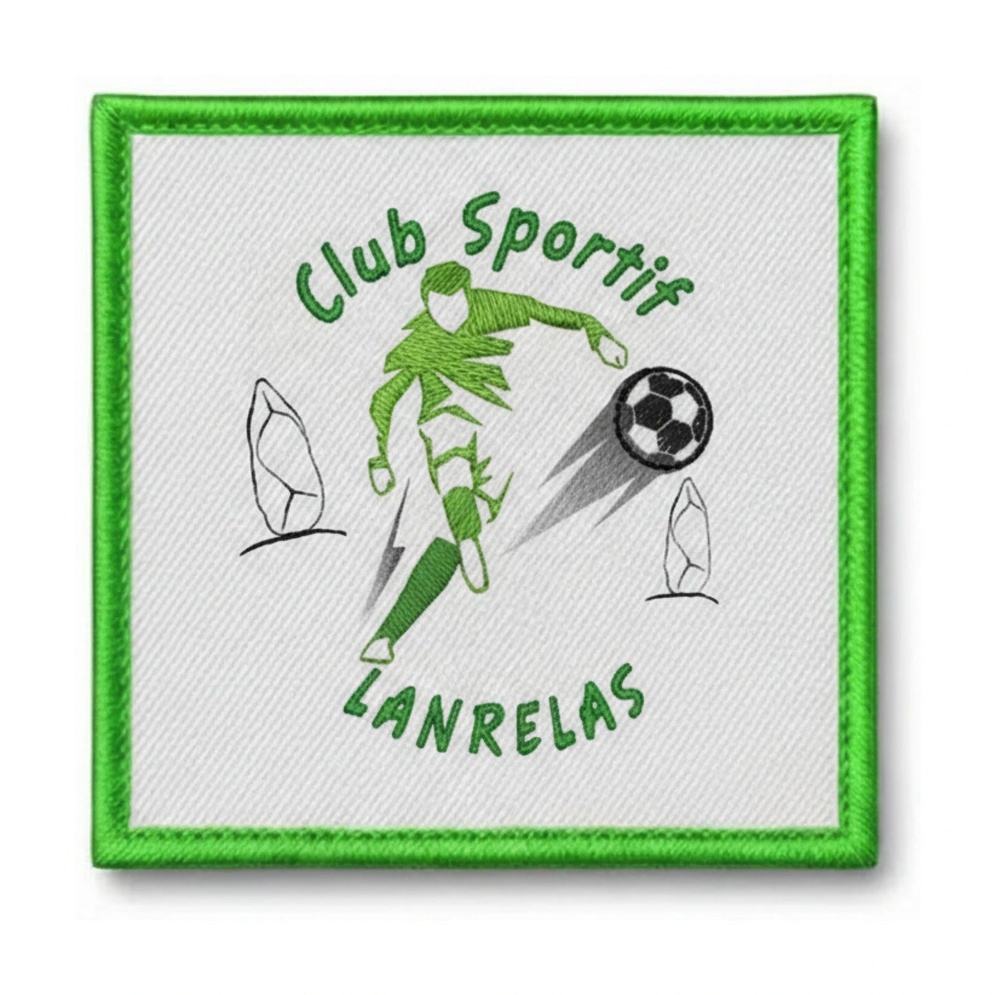 Patch brodé C.S. LANRELAS Football logo