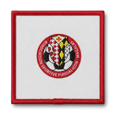 Patch brodé A. S. PUISSALICON  MAGALAS Football logo