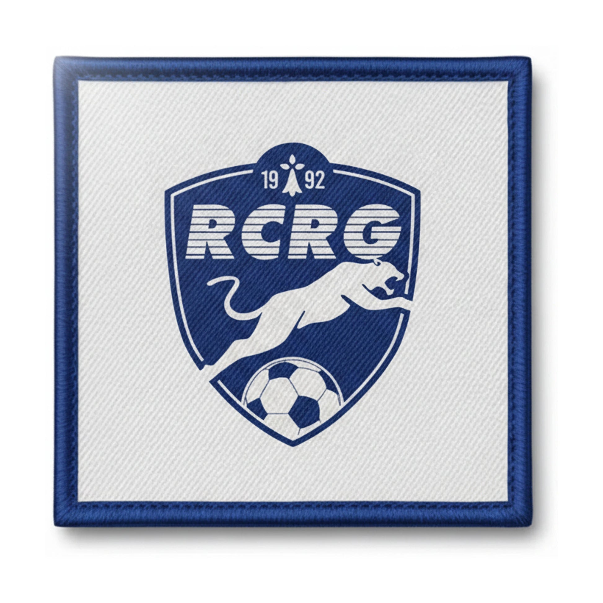 Patch brodé R.C. RANNEE-LA GUERCHE-DROUGES Football logo