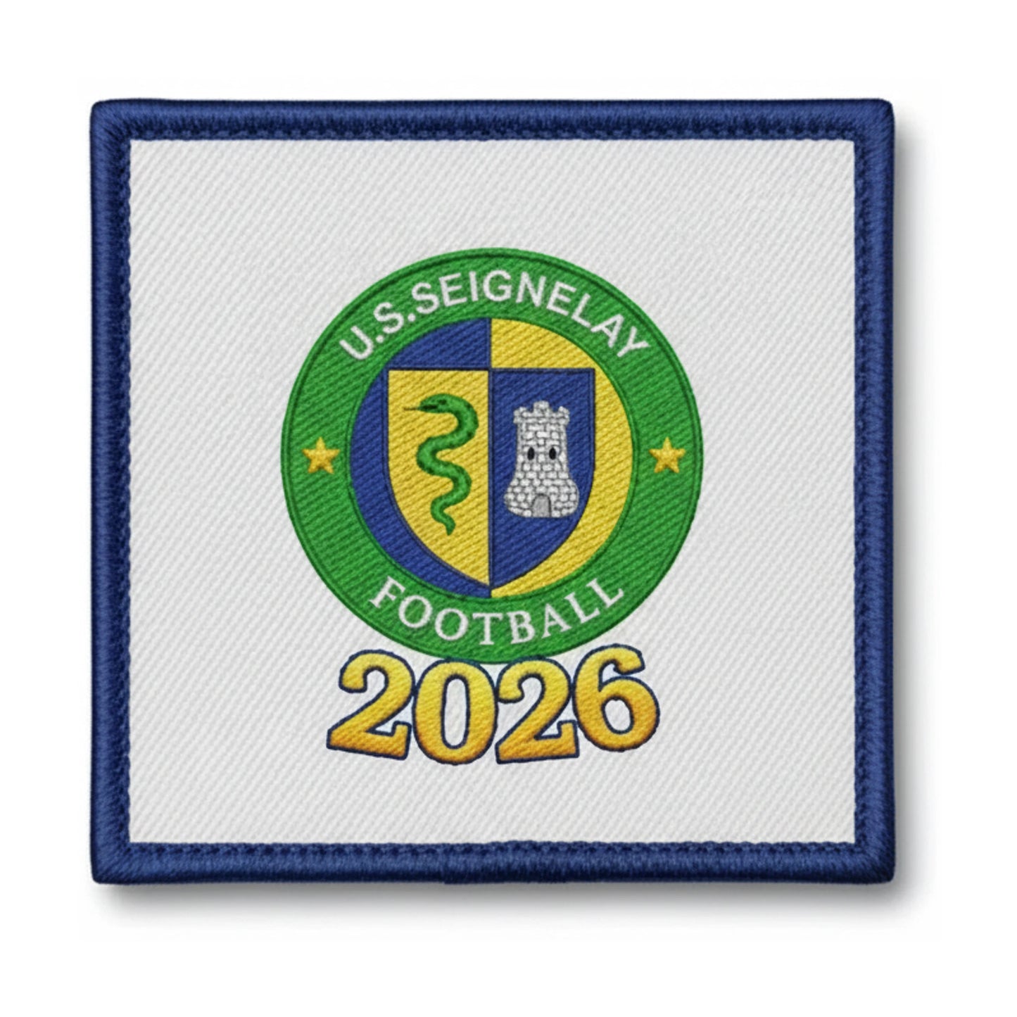 Patch brodé US De Seignelay Football logo