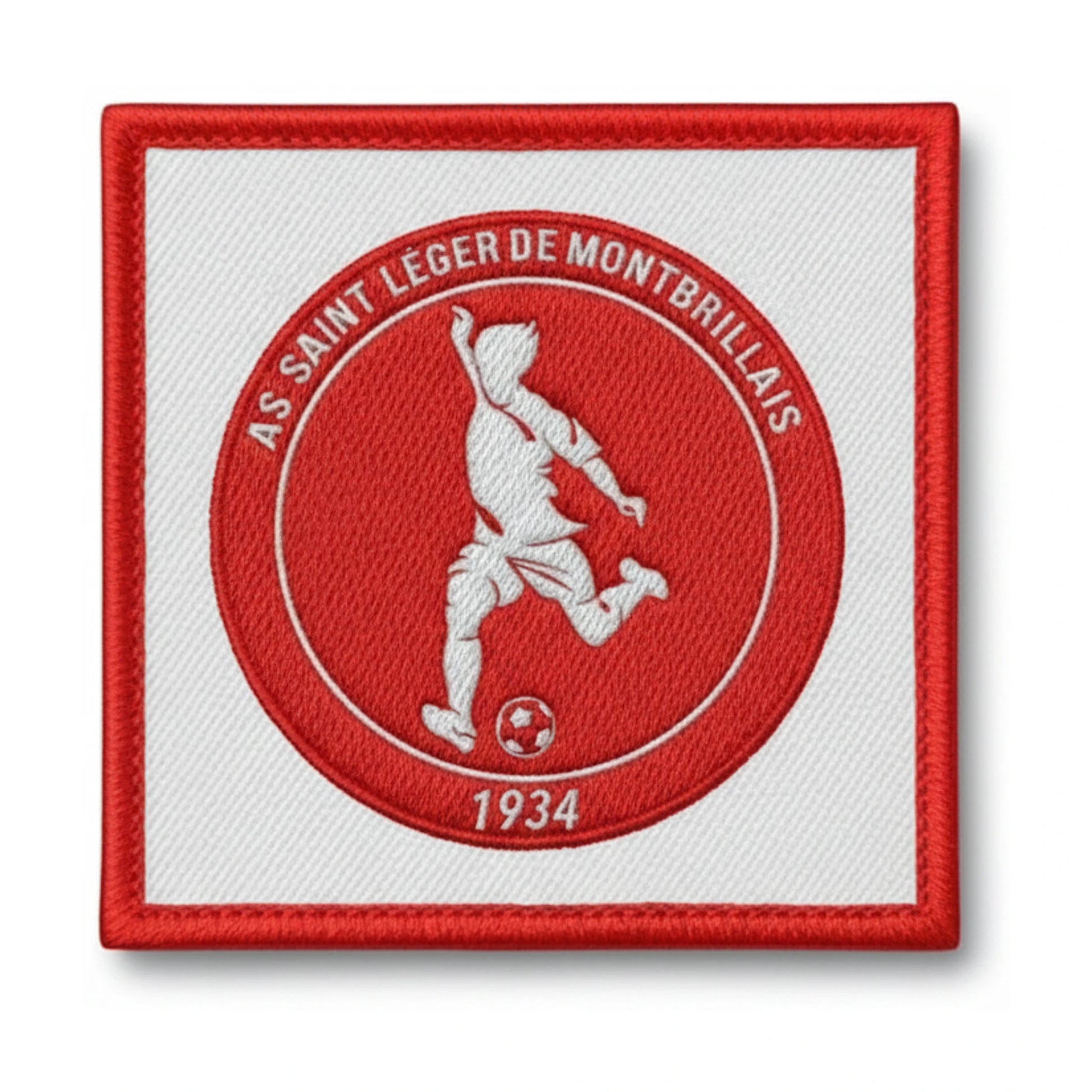 Patch brodé AM.S. ST LEGER MONTBRILLAIS Football logo