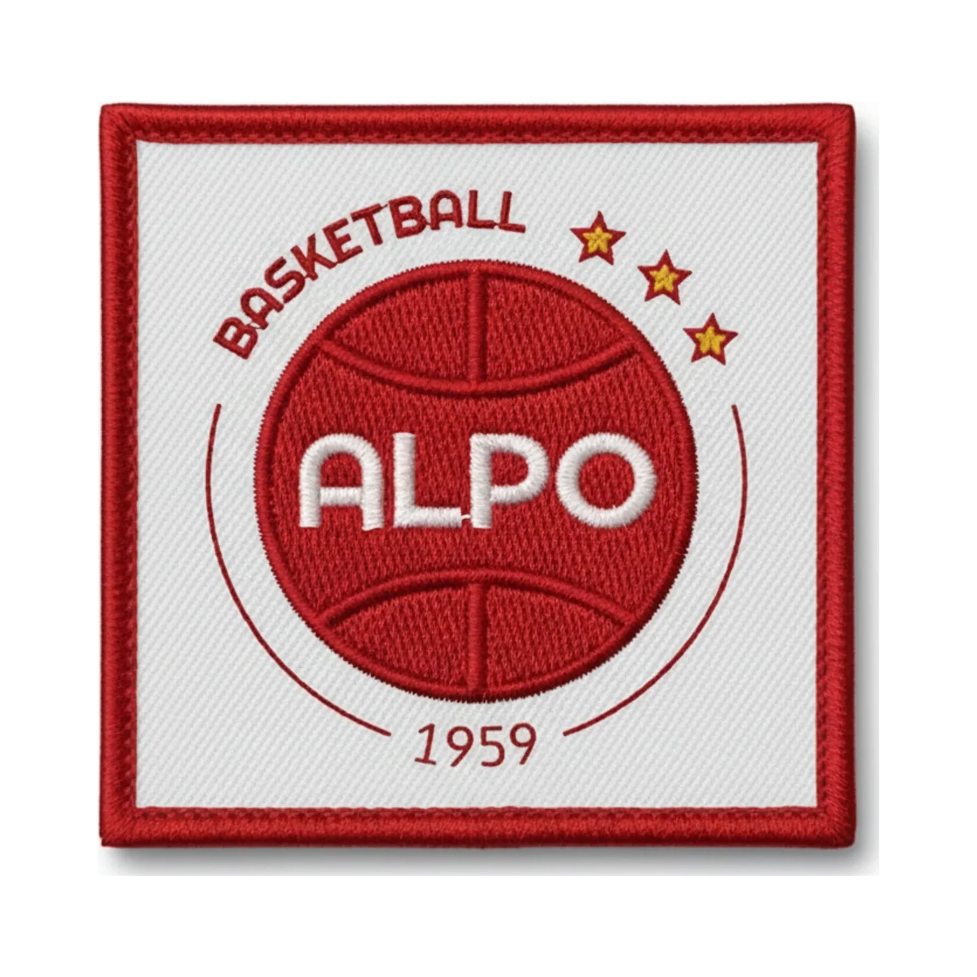 Patch brodé Amicale Laique Prayssas Olympique Basketball logo