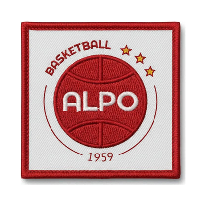 Patch brodé Amicale Laique Prayssas Olympique Basketball logo